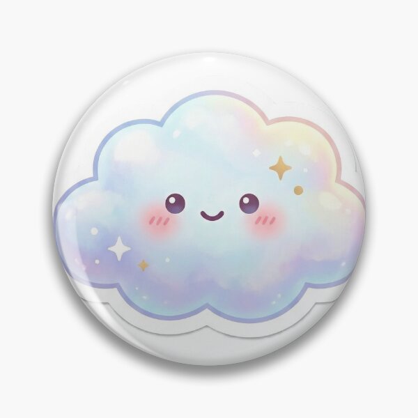Item preview, Pastel Cloud – Soft Dreamy Aesthetic Sticker designed and sold by Tomapor.