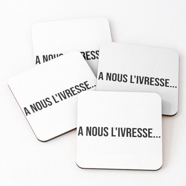 Aperçu de l'œuvre À nous l'ivresse... créée et vendue par LiteraryQuotes.