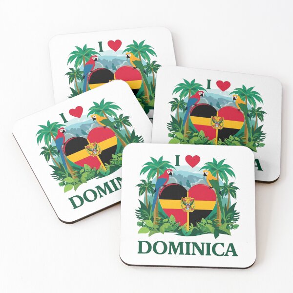 Item preview, Dominica – Caribbean Island Pride Travel Design Shirt designed and sold by Aisha Creates.