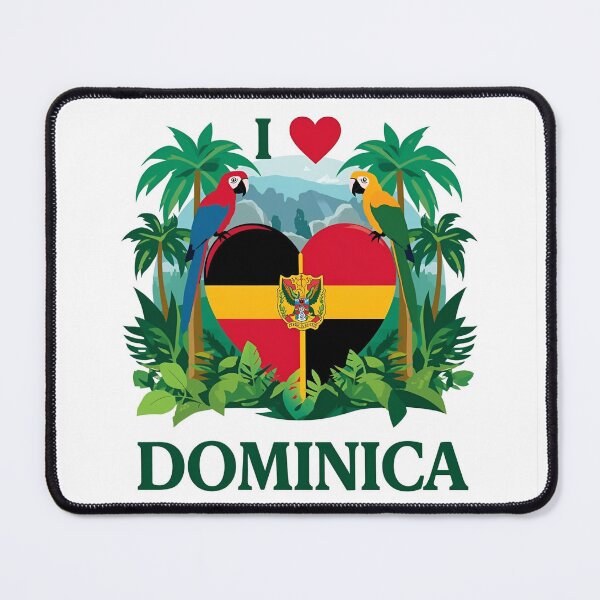 Item preview, Dominica – Caribbean Island Pride Travel Design Shirt designed and sold by Aisha Creates.