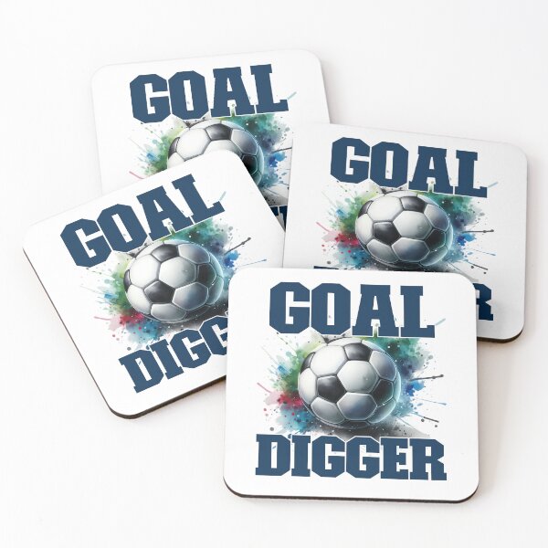 Item preview, Goal Digger Soccer Player Design designed and sold by MartinTees.
