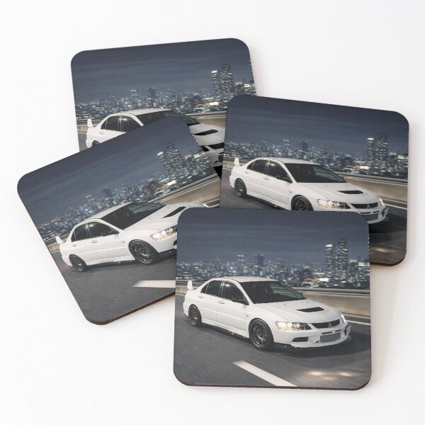 Item preview, SCOTIA WHITE EVO 9 LATE NIGHT RIDE ROLLING SHOT designed and sold by TheMitsuGuy.