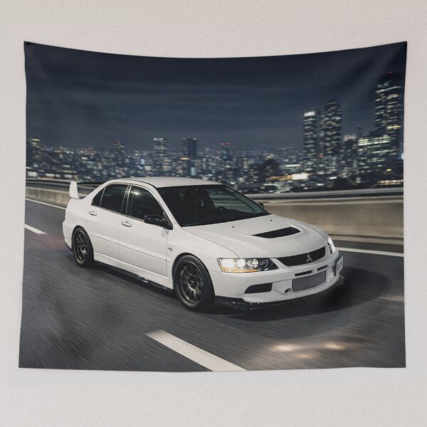 Item preview, SCOTIA WHITE EVO 9 LATE NIGHT RIDE ROLLING SHOT designed and sold by TheMitsuGuy.