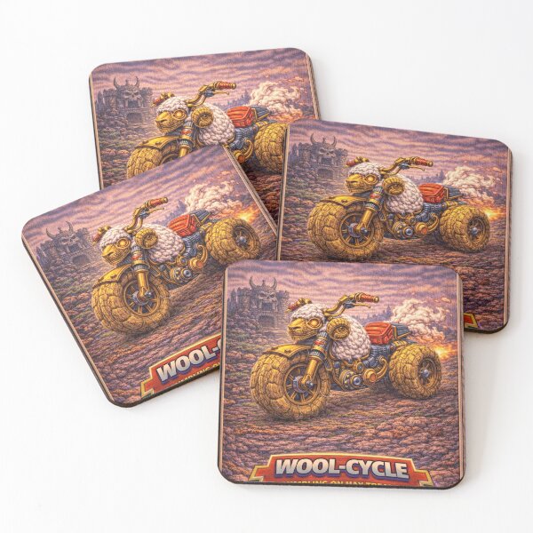 Item preview, Wool-Cycle, Rumbler on Hay-Treads | Sheep-Man Sheepism Parody designed and sold by Thpoar.