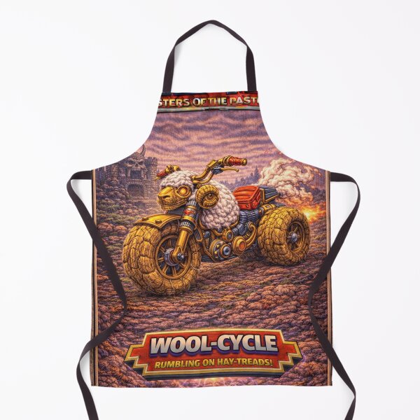 Item preview, Wool-Cycle, Rumbler on Hay-Treads | Sheep-Man Sheepism Parody designed and sold by Thpoar.