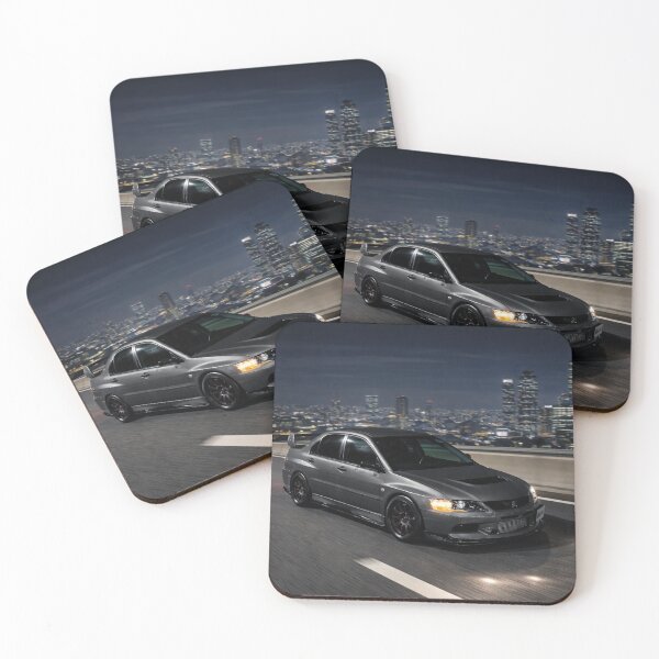 Item preview, GRAPHITE GRAY EVO 9 LATE NIGHT RIDE ROLLING SHOT designed and sold by TheMitsuGuy.