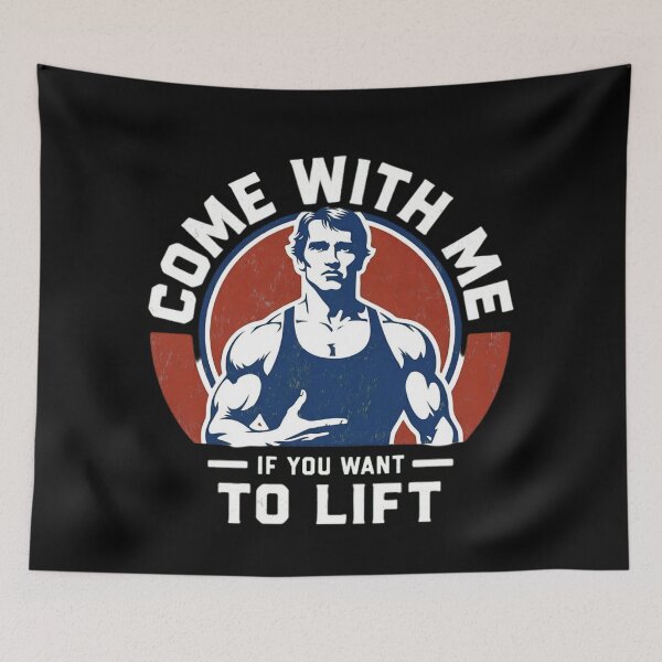 Item preview, Arnold Schwarzenegger Terminator Lift Gym Parody designed and sold by TshirtsOnline-.