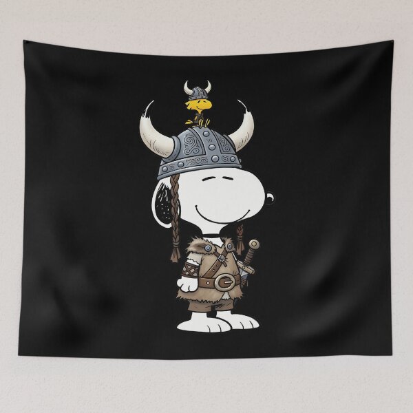 Item preview, Viking Snoopy And Woodstock designed and sold by minicapon.