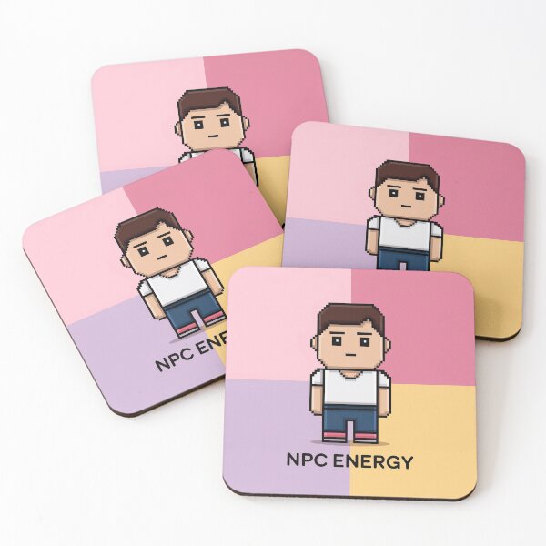 Item preview, NPC Energy – Gamer Vibes designed and sold by Thompika.