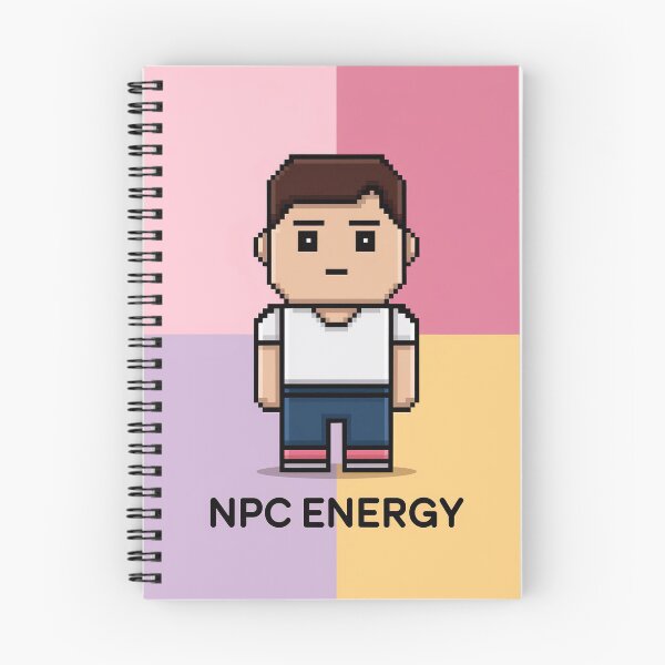 Item preview, NPC Energy – Gamer Vibes designed and sold by Thompika.