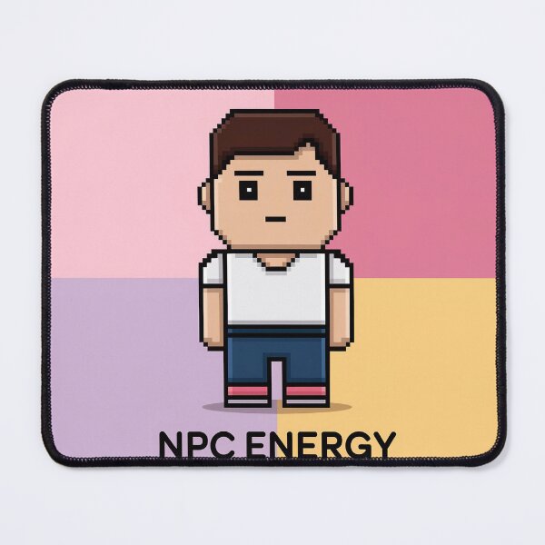Item preview, NPC Energy – Gamer Vibes designed and sold by Thompika.