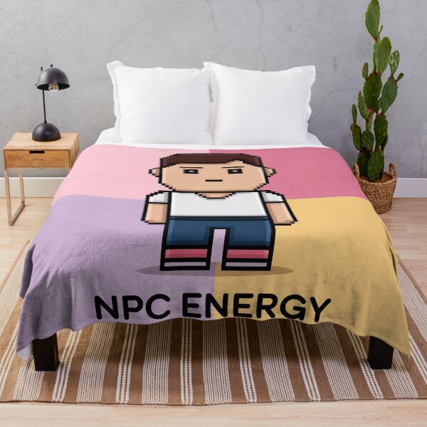 Item preview, NPC Energy – Gamer Vibes designed and sold by Thompika.