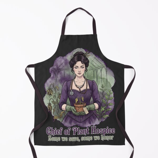 Item preview, Chief of Plant Hospice — Some We Save, Some We Honor | Dark Cottagecore Plant Rescue Shirt designed and sold by DeadAngle.