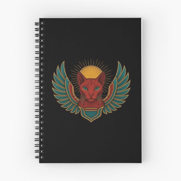 Item preview, Gatos egipcios y el sol: iconos felinos sagrados del antiguo Egipto, la diosa gata Bastet, mitología y guardianes divinos. designed and sold by Typologystudios.