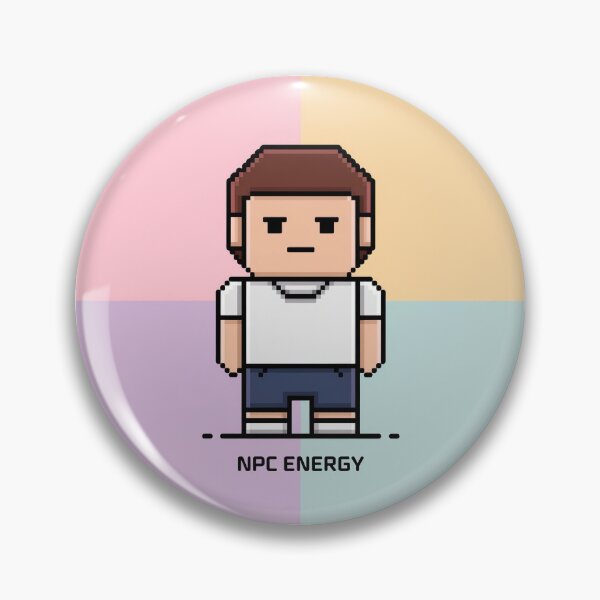 Item preview, NPC Energy – Gamer Vibes designed and sold by Thompika.