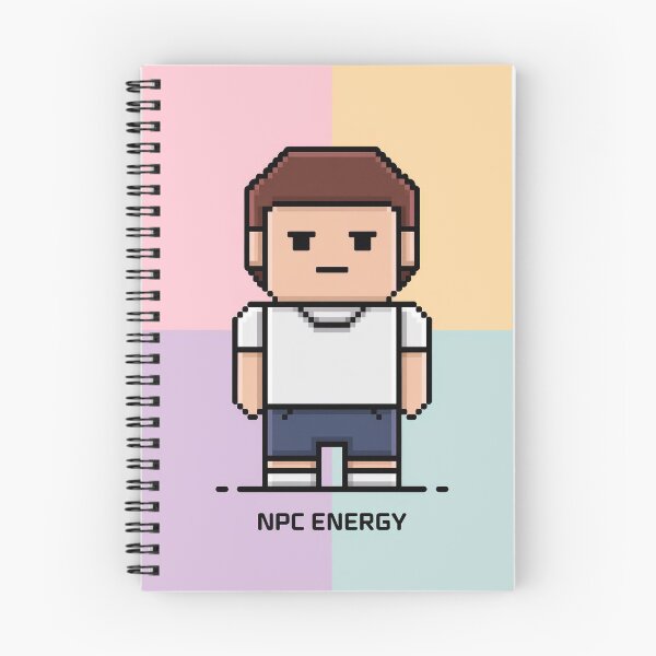Item preview, NPC Energy – Gamer Vibes designed and sold by Thompika.