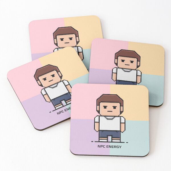 Item preview, NPC Energy – Gamer Vibes designed and sold by Thompika.