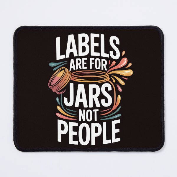 Item preview, Labels Are For Jars Not People – Empowering Positive Political Flowers Design designed and sold by Redgiant87x.