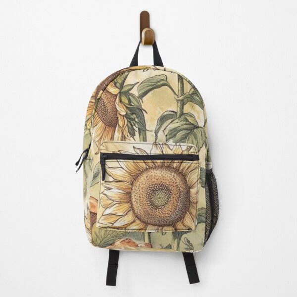 Item preview, Sunflowers and Mushrooms Botanical Illustration designed and sold by UkieSun.