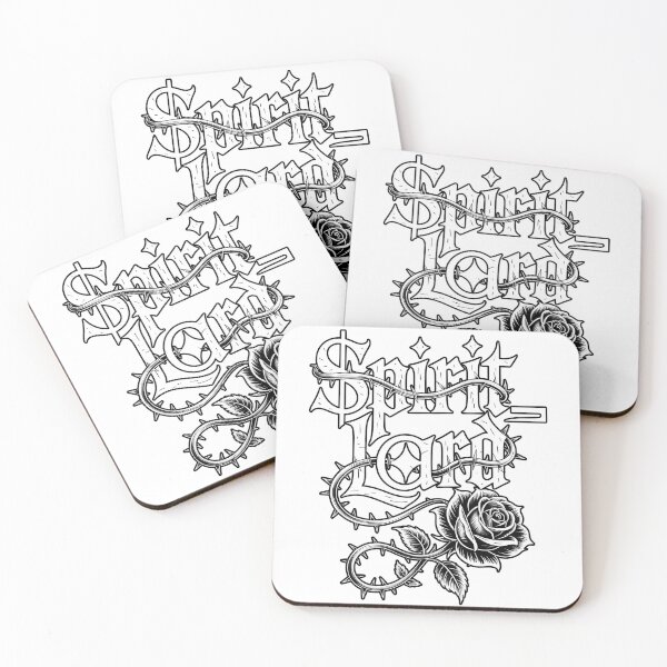 Item preview, $PIRIT_l@RD - Distressed Gothic Blackwork Tattoo with Thorny Vines & Rose designed and sold by Pro AguiZoul Art.