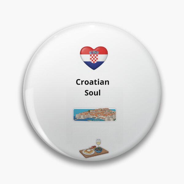 Item preview, Croatian Soul - Croatia pride, Dubrovnik and Traditional food Design  designed and sold by Mastalina99.