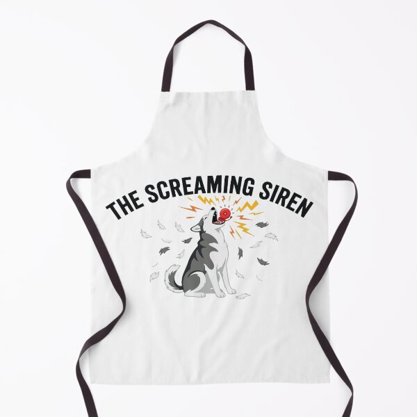 Item preview, The Screaming Siren Funny Siberian Husky Meme designed and sold by Petzzz.