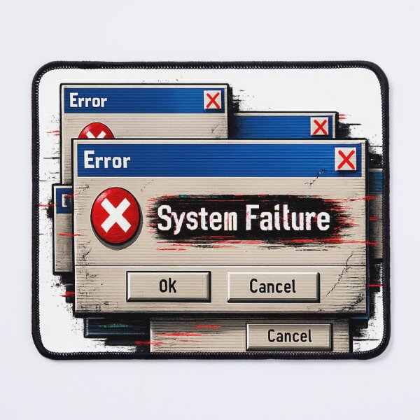 Item preview, Retro Windows Error Aesthetic – System Failure Glitch Vintage 90s Computer Design designed and sold by ArtWaveStudio8.