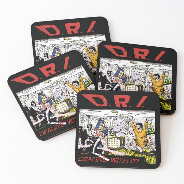 Item preview, Dri Dirty Rotten Imbeciles - Dealing With It Album 1985 designed and sold by doodlewdasez.