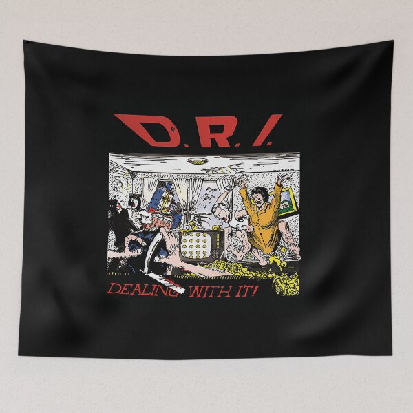 Item preview, Dri Dirty Rotten Imbeciles - Dealing With It Album 1985 designed and sold by doodlewdasez.