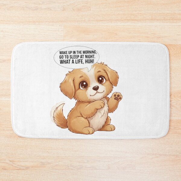 Item preview, Funny Sarcastic Puppy Quote Art | Cute Dog Life Motivation Graphic | RS-Globalist Official designed and sold by RS-Globalist-.