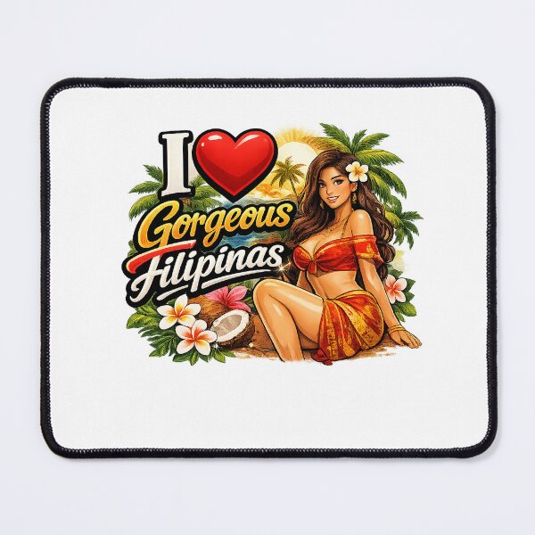 Item preview, I ❤️ Gorgeous Filipinas Graphic Tee – Premium Unisex T-Shirt designed and sold by MoolokaiApperal.
