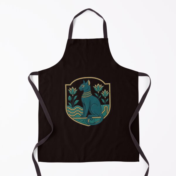 Item preview, Egyptian Cats lotus – Sacred Feline Icons of Ancient Egypt, Bastet Cat Goddess, Mythology & Divine Guardians designed and sold by Typologystudios.