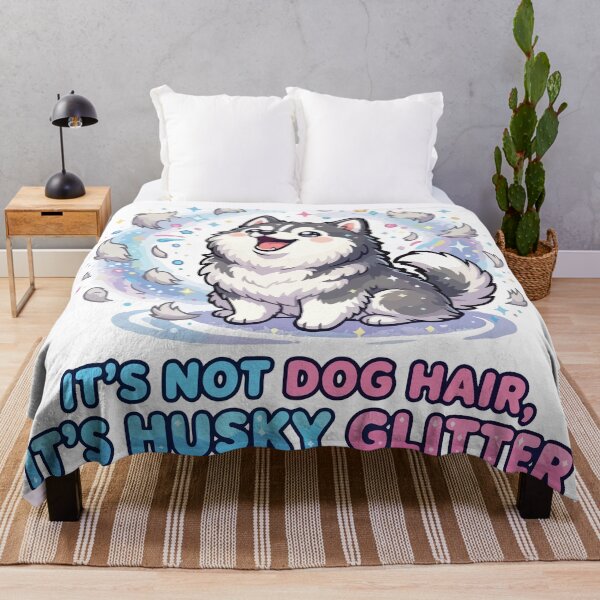 Item preview, It Is Not Dog Hair It Is Siberian Husky Glitter designed and sold by Petzzz.