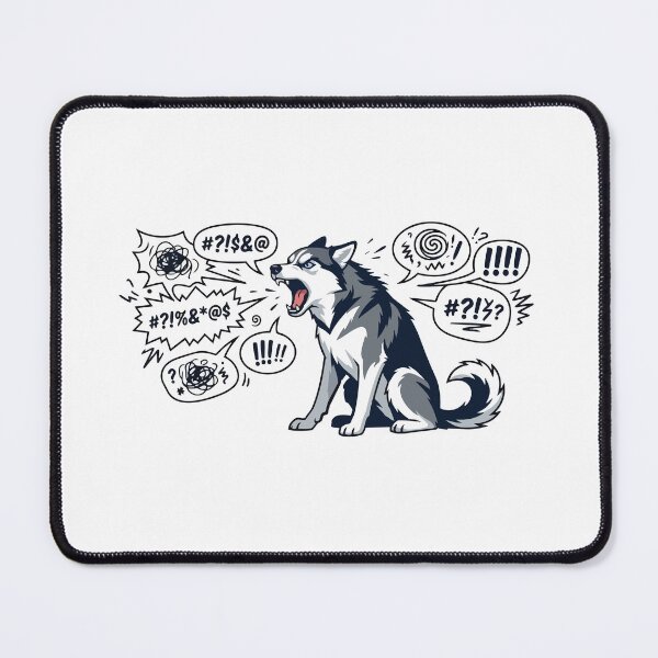 Item preview, Professional Backtalker Funny Siberian Husky Quote designed and sold by Petzzz.