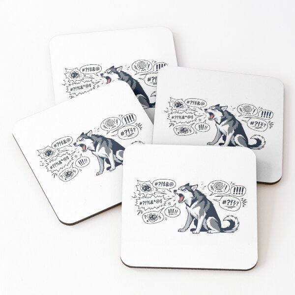 Item preview, Professional Backtalker Funny Siberian Husky Quote designed and sold by Petzzz.