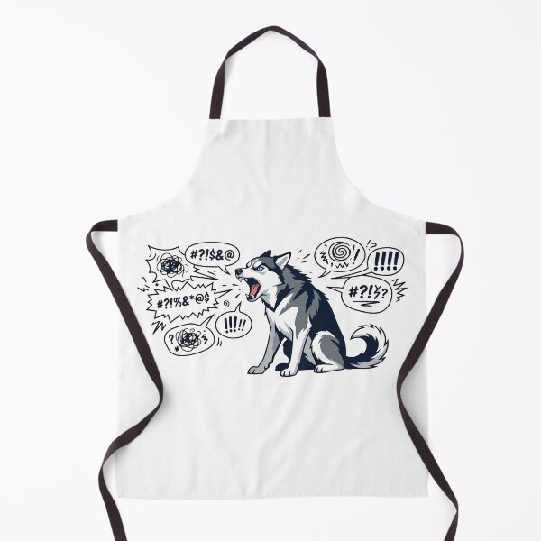 Item preview, Professional Backtalker Funny Siberian Husky Quote designed and sold by Petzzz.