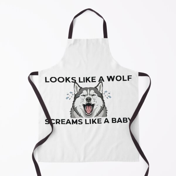 Item preview, Looks Like A Wolf Screams Like A Baby Siberian Husky designed and sold by Petzzz.
