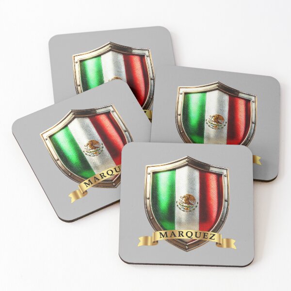 Item preview, Marquez Mexico National Heritage Shield designed and sold by Highlandkings.