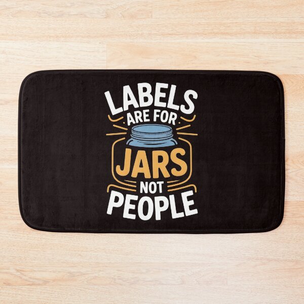Item preview, Labels Are For Jars Not People – Empowering Positive Flowers Quote designed and sold by Redgiant87x.