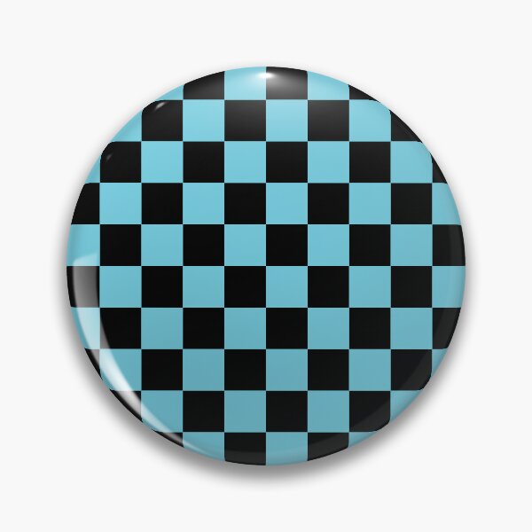 Item preview, Checkerboard - black + blue designed and sold by The Common Tee.