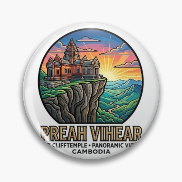 Item preview, PREAH VIHEAR CLIFF TEMPLE designed and sold by likbatonboot.
