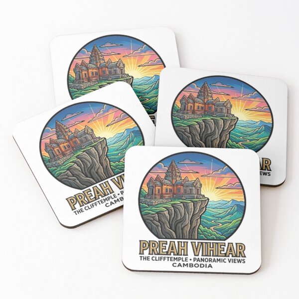 Item preview, PREAH VIHEAR CLIFF TEMPLE designed and sold by likbatonboot.