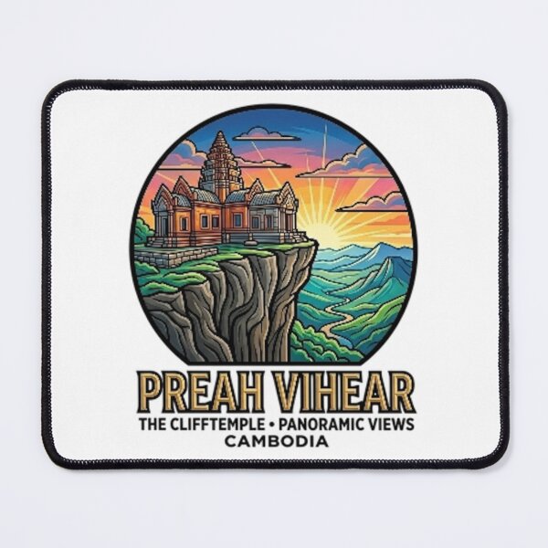 Item preview, PREAH VIHEAR CLIFF TEMPLE designed and sold by likbatonboot.