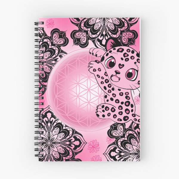 Item preview, Kawaii Pink Leopard – Letting Go & Emotional Gentleness designed and sold by Herami.