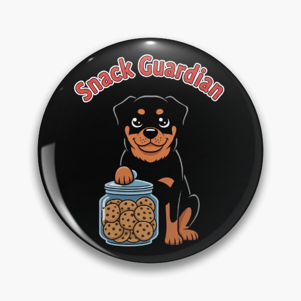 Item preview, Rottweiler: Loyal Guardian of the Snack Drawer designed and sold by FiveBlessings.
