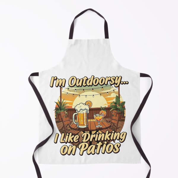 Item preview, Outdoor Drinking Humor T-Shirt | Comfort Fit Graphic Tee designed and sold by MoolokaiApperal.
