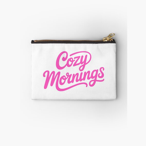 Item preview, Cozy Mornings – Retro Script Lifestyle Quote designed and sold by PMCreative.
