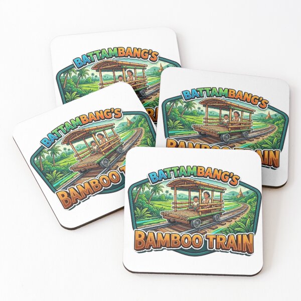Item preview, BATTAMBANG'S BAMBOO TRAIN designed and sold by likbatonboot.