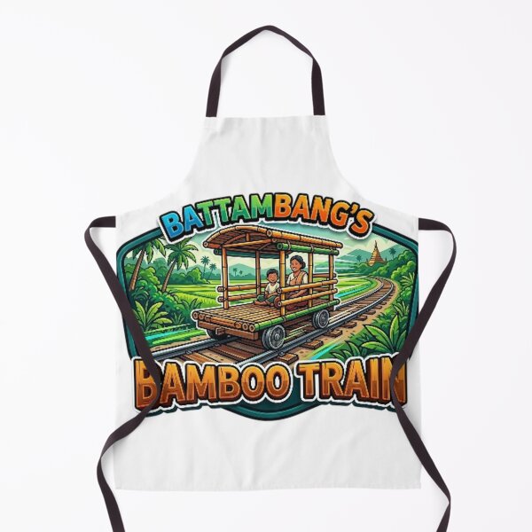 Item preview, BATTAMBANG'S BAMBOO TRAIN designed and sold by likbatonboot.