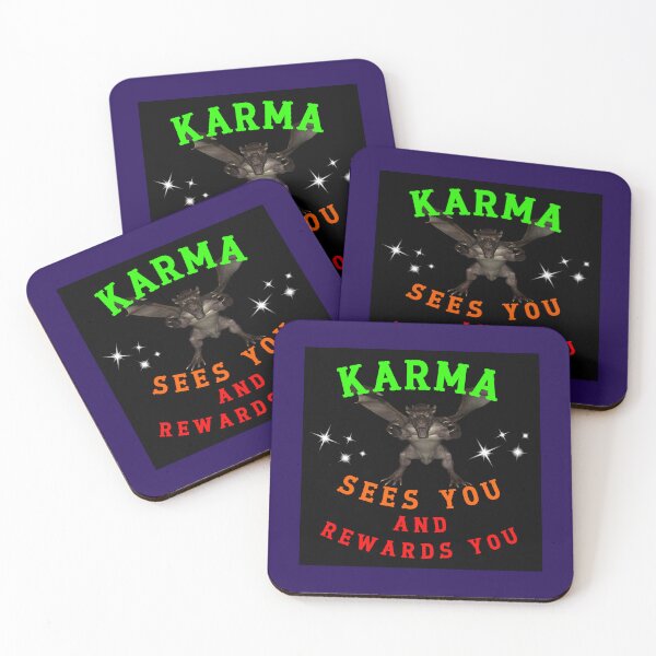 Item preview, Karma Sees You And Rewards You designed and sold by AlienAlmanac.